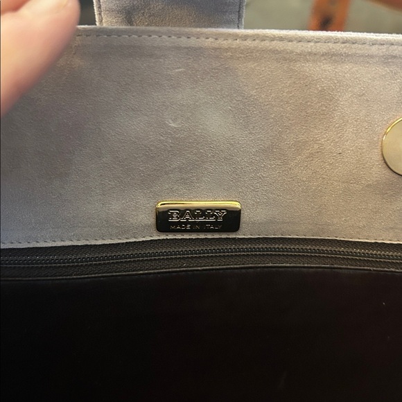 Bally Vintage Suede Clutch/ Shoulder Bag In EUC - Picture 10 of 12